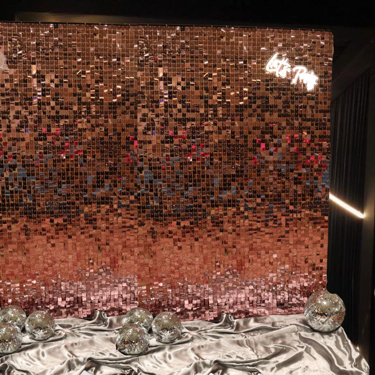PANEL SHIMMER WALL DECORACIÓN | ARRIENDO EVENTOS