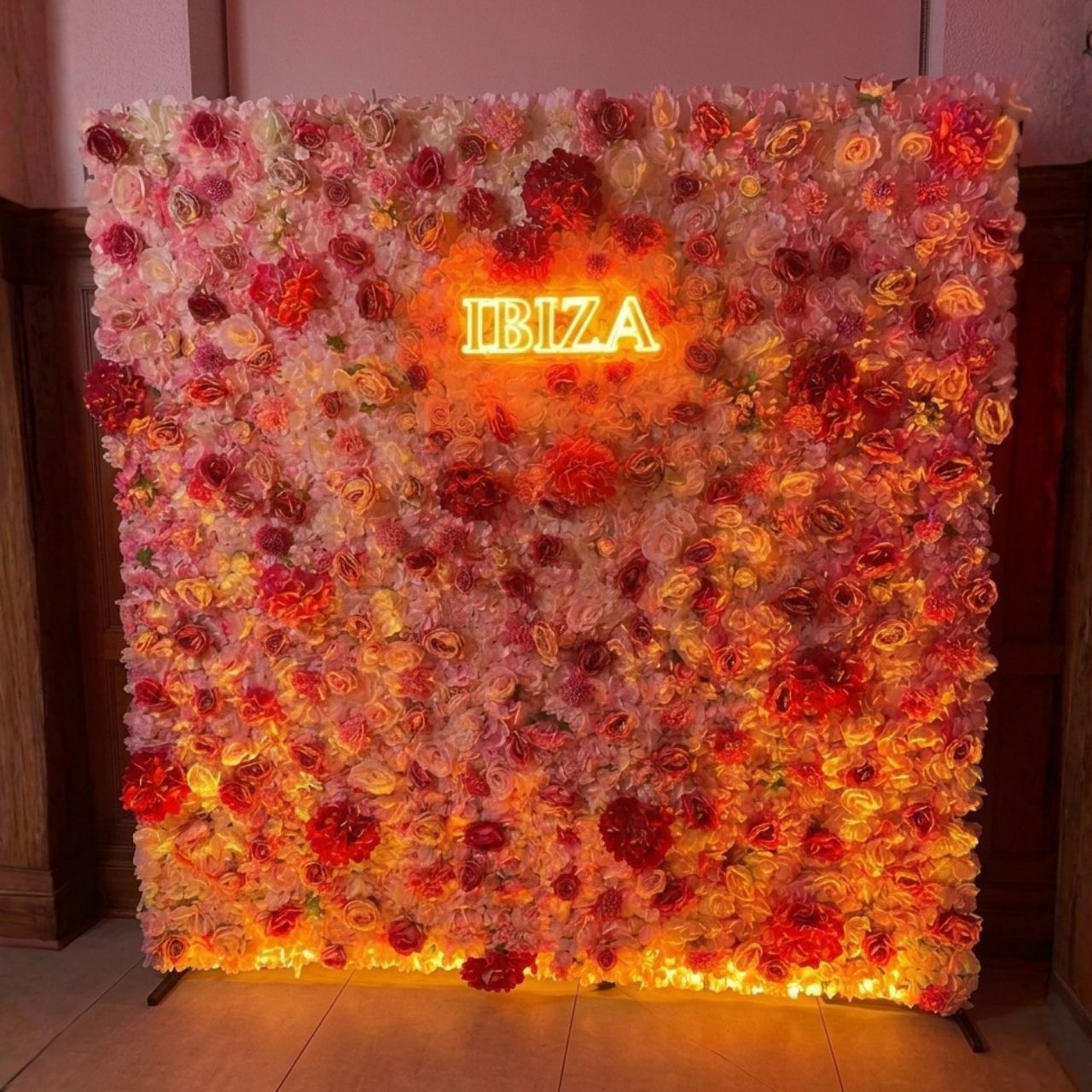 WALL PANEL DE FLORES |ARRIENDO EVENTOS