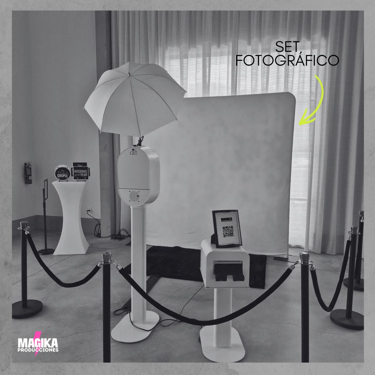 Photobooth | Fotografías blanco y negro para matrimonios