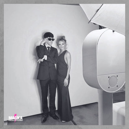 Servicio premium de cabina de fotos para eventos de alta calidad en chile