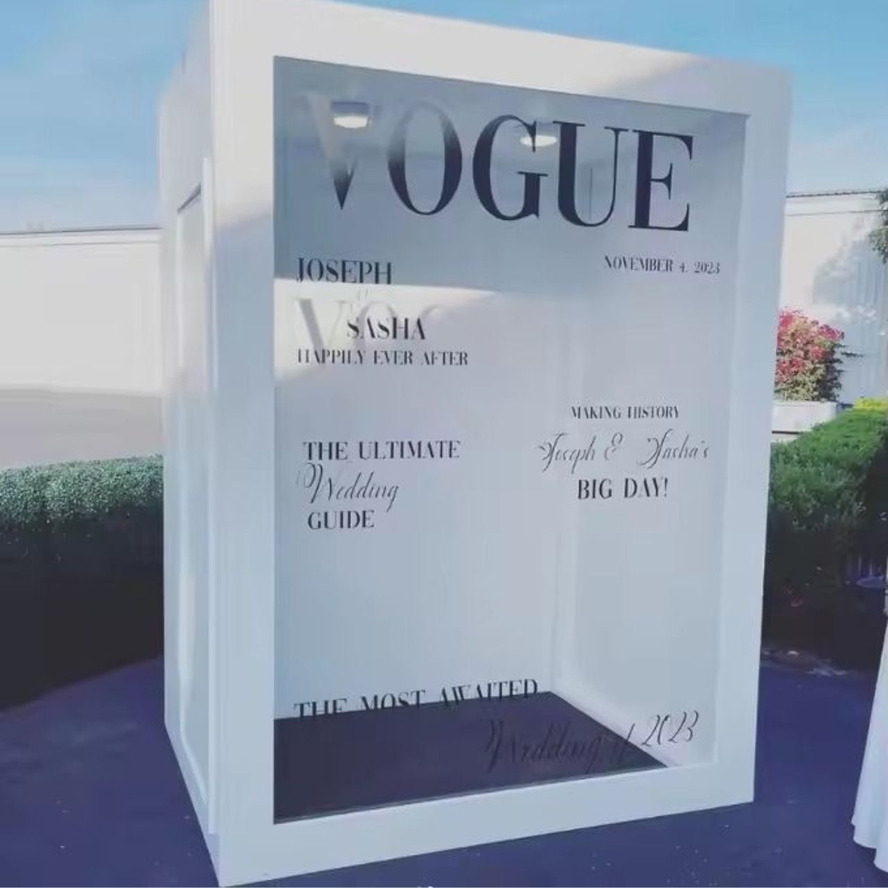 CABINA FOTOS VOGUE |ARRIENDO EVENTOS