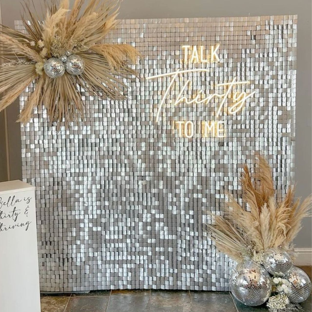 PANEL SHIMMER WALL DECORACIÓN | ARRIENDO EVENTOS