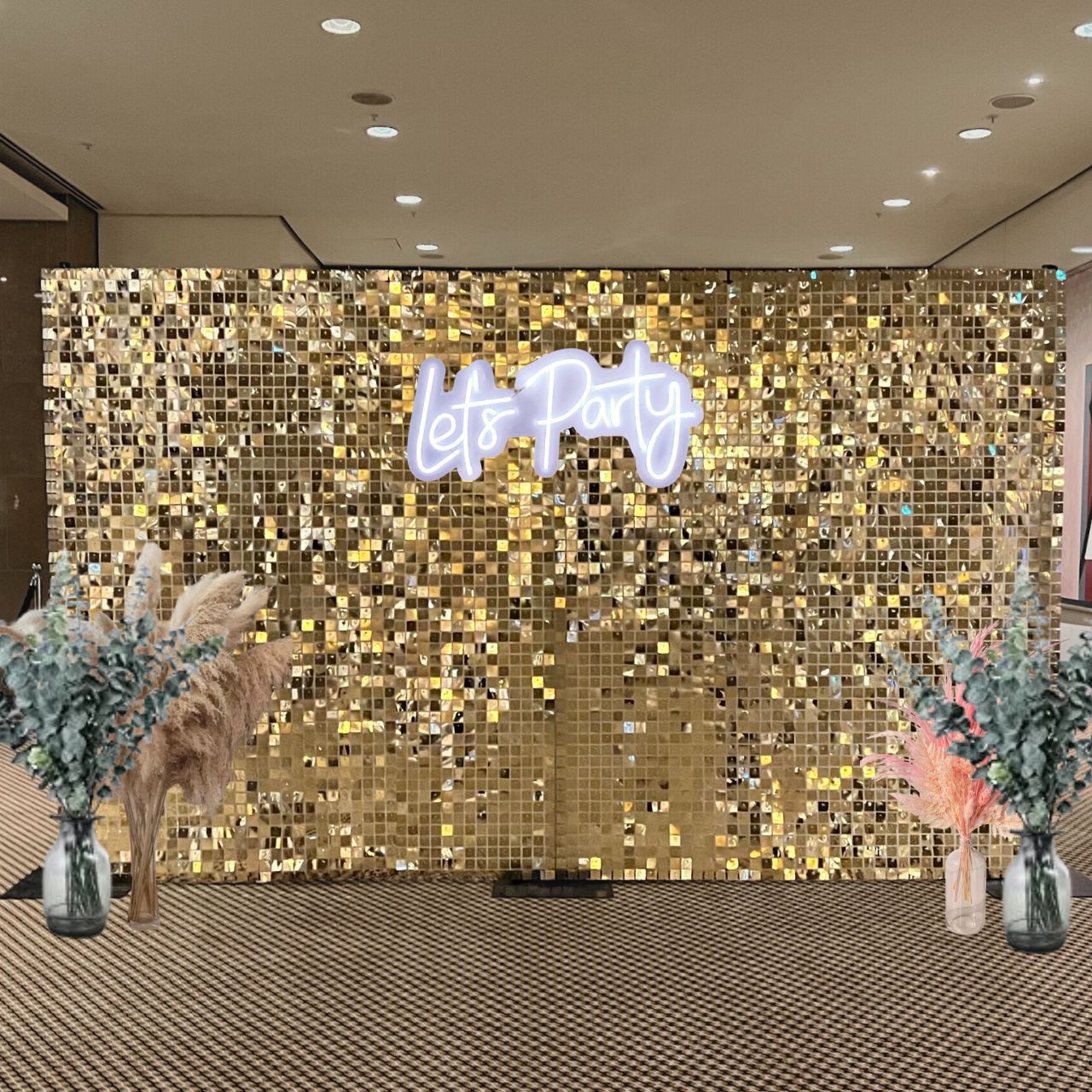 PANEL SHIMMER WALL DECORACIÓN | ARRIENDO EVENTOS